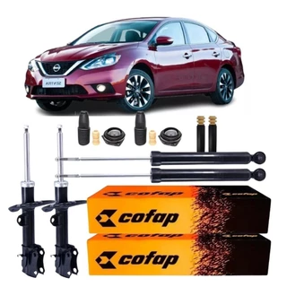 Kit Amortecedor Dianteiro Traseiro Cofap Sentra 2012 a 2020