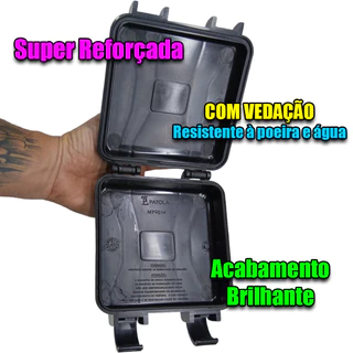 Maleta Hard Case Mala Estojo Rígido Super Resistente para Proteção Uso Geral MP0014