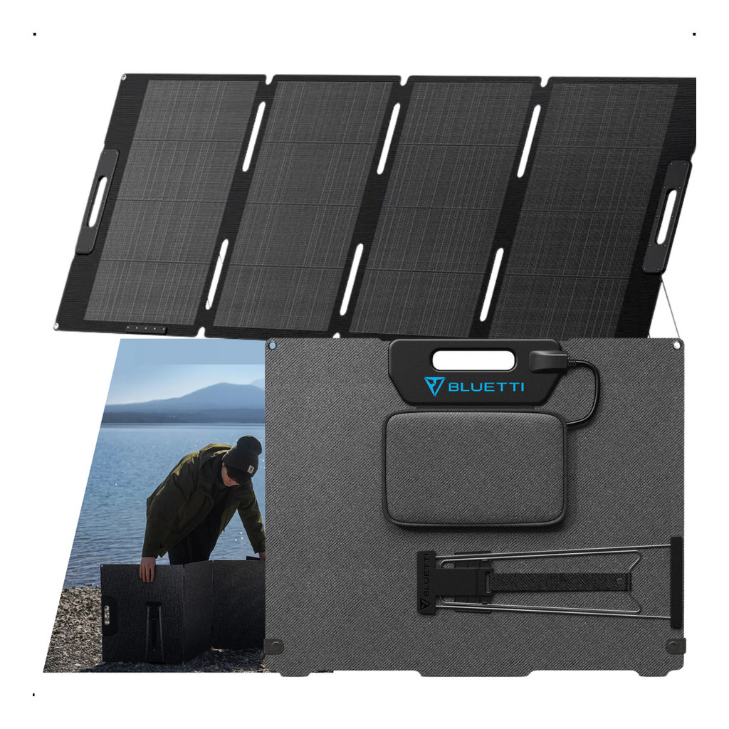 Painel Solar Bluetti Portátil Mp200 200w Potente Dobrável