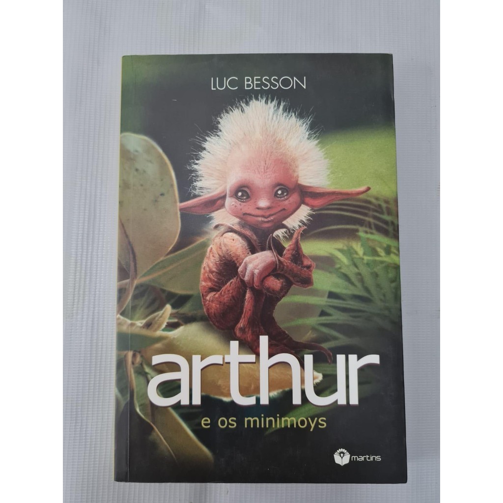 LIVRO, ARTHUR E OS MINIMOYS, VOLUME 1, LUC BESSON | Shopee Brasil