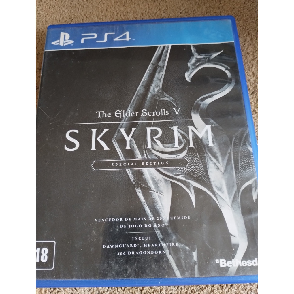 Jogo The Elder Scrolls V Skyrim Special Edition Ps4 Usado | Shopee Brasil