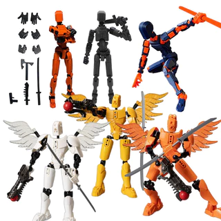 Dummy 13 Ação Figura T13 Lucky 13 Titan Doll Montagem Brinquedos Presente