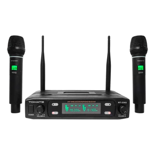 Microfone Sem Fio Wireless Profissional Tomate & ALTOMEX Uhf