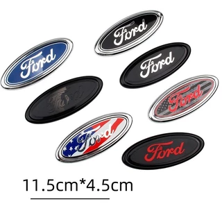 1 ABS 11.5CM * 4.5 Emblema De Substituição Do Logotipo Ford Grelha Dianteira Traseira Para