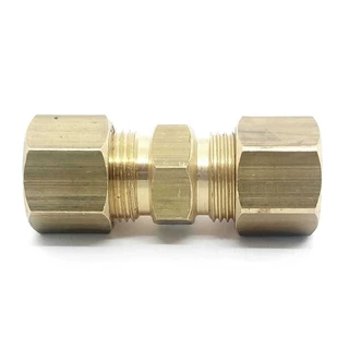 União Compressão Porca Anilha 1/4 A x 1/4 A Tubo Cobre