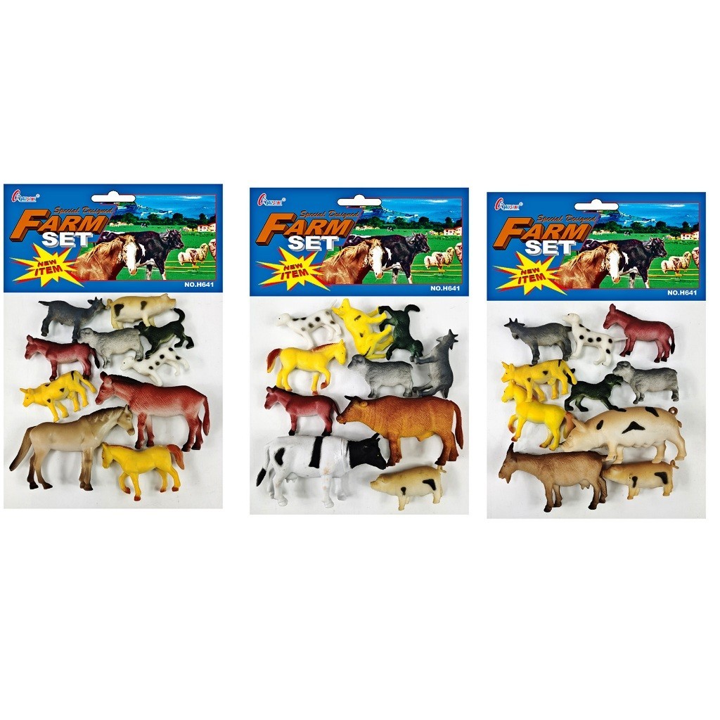 KIT DE ANIMAIS DA FAZENDA - PEQUENO