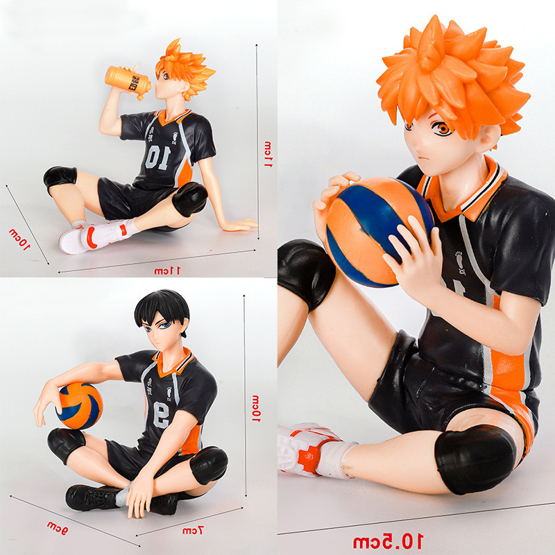 Action Figure Haikyuu Hinata Shoyo Kageyama Tobio Boneco De Voleibol Masculino Para Decoração De Boneca
