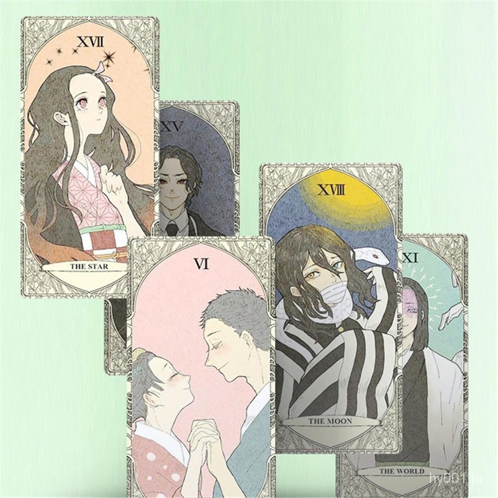 Tarot PRESTON Cartas Demon Hunter Anime Especial Tarot Japonês