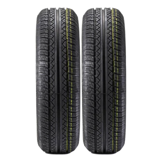Par de Pneus 175/70 Aro 14 Remold Garantia Selo Do Inmetro + Bico