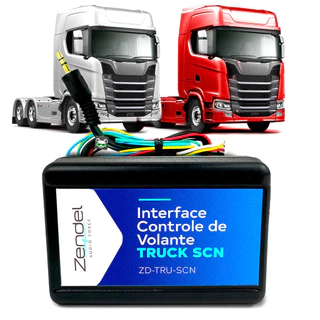 Interface Comando Controle Volante Caminhão Scania Truck SCN