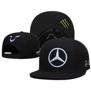 Novo Boné De Beisebol Mercedes Benz Lewis Hamilton Com Alça Ajustável Chapéus De Moda Unisexo