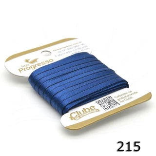 Fita para Bordar de Cetim nº00 com 10 metros - Progresso em Oferta na Shopee