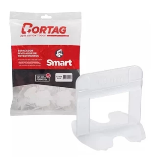Espaçador Nivelador Smart 2mm 300 Peças Cortag