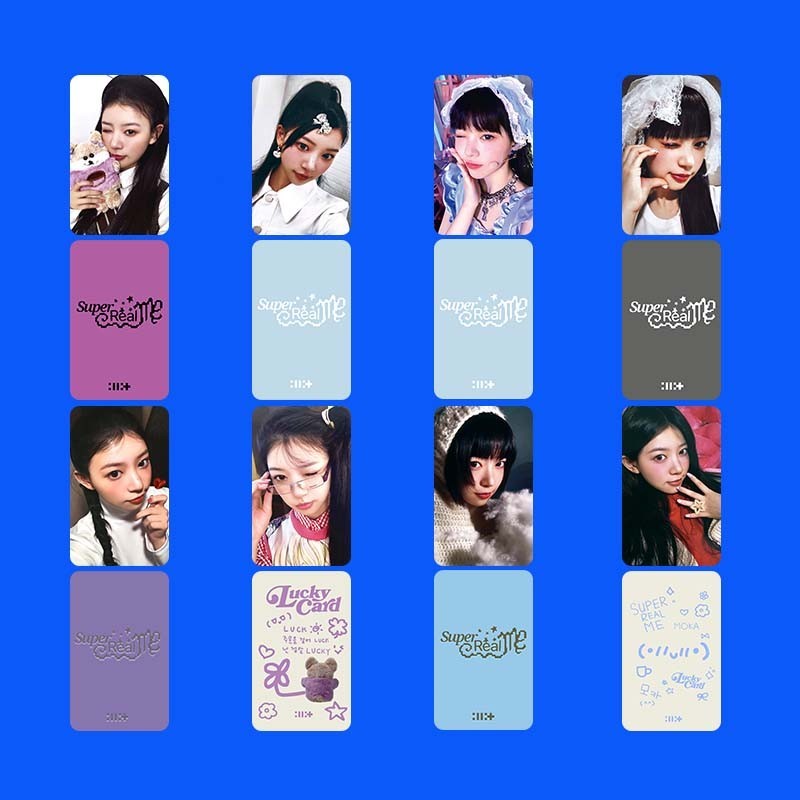 1-8pcs ILLIT Idou Palco Fan sign Lomo Cartões ITTA LD FILM POWER