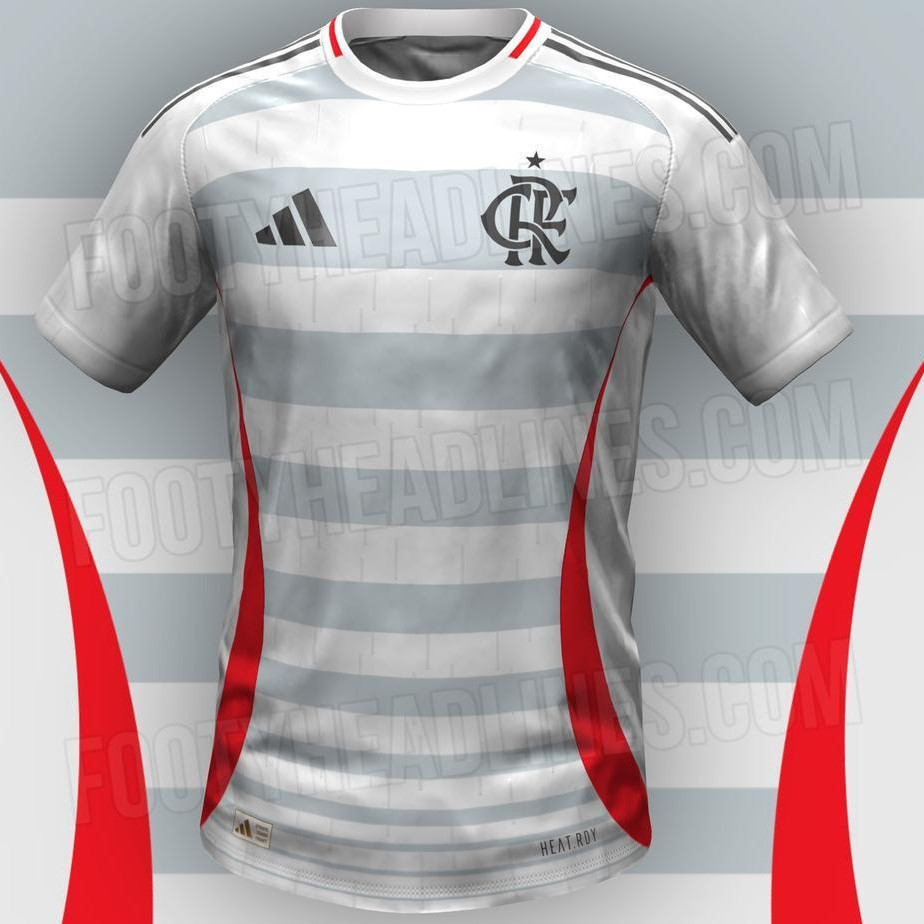 NOVA Camisa FLAMENGO Branca TEMPORADA 2024/25 de Alta Qualidade FRETE GRÁTIS ENVIO IMEDIATO