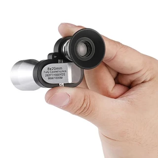 Telescópio monocular Portátil Com zoom , Visão Noturna De Alta Definição 8x20 , Usado Para Caça , Acampamento , Montanhismo , Caminhadas , Observação De Pássaros