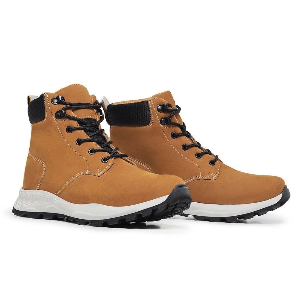 Bota Coturno Innovation Adventure Masculina Trilha Mostarda