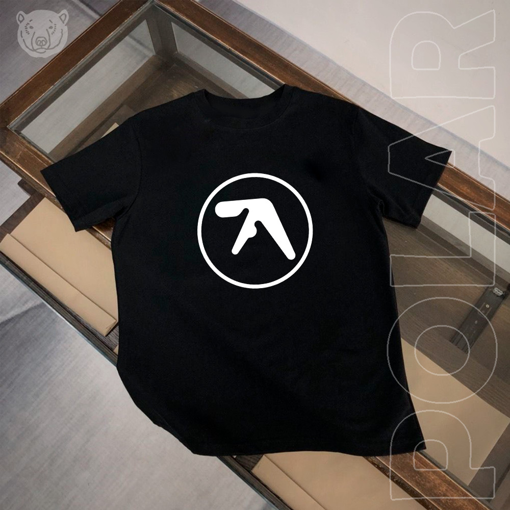Camiseta Aphex Twin T Shirt Official Logo Blusa Banda | Shopee Brasil