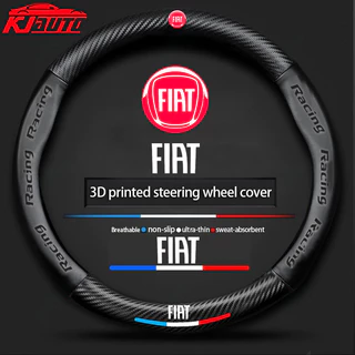 Capa De Couro Para Volante De Carro Fiat Confortável E Antiderrapante Stilo Punto Argo Bravo Palio 500 Toro Freemont Mar