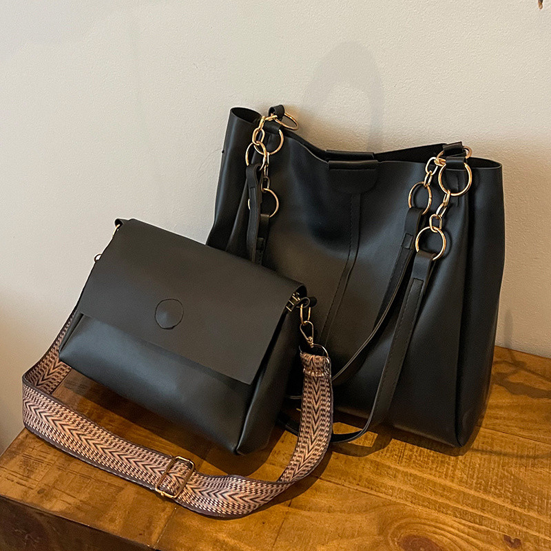 Bolsa Tote de Alta Qualidade VQH4 2025 Outono Inverno com Alça Larga ...