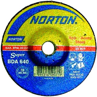Disco de desbaste para metal 7" x 1/4" x 7/8" - BDA640 - Norton