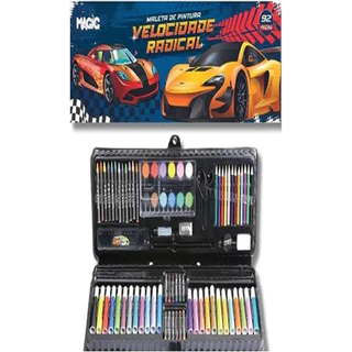 Maleta de Pintura 92pcs carros em Oferta na Shopee