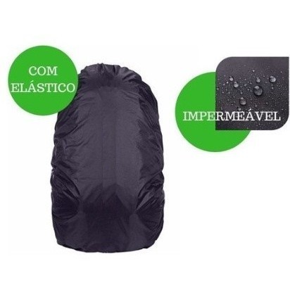 KIT 2 CAPAS DE CHUVA PARA MOCHILA IMPERMEAVEL UNIVERSAL