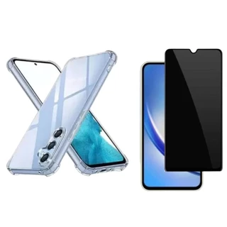 Capa Case Capinha Anti Impacto Para Galaxy A35 5G + Película 3D Privacidade