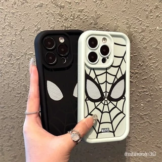 Homem-aranha Adequado para iPhone 15promax fosco 13/14p Silicone Soft Shell xsmax/xs resistente ao choque DZLZ