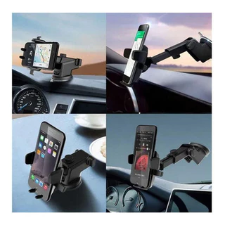 Suporte veicular universal para celular ventosa de silicone que gruda painel e vidro do carro