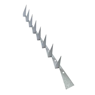 Lanca Mandibula P/ Muro Modelo Simples Meio Metro (0,50m) Com 8 Pontas Perfurante 1 Barra Com 50cm