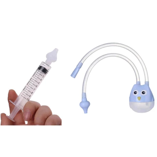 Kit 1 Seringa E 1 Aspirador Lavagem E Limpeza Nasal Bebês em Oferta na Shopee