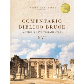 Comentário Bíblico F. F. Bruce | NVI | Capa Dura | Antigo e Novo Testamento em Oferta na Shopee