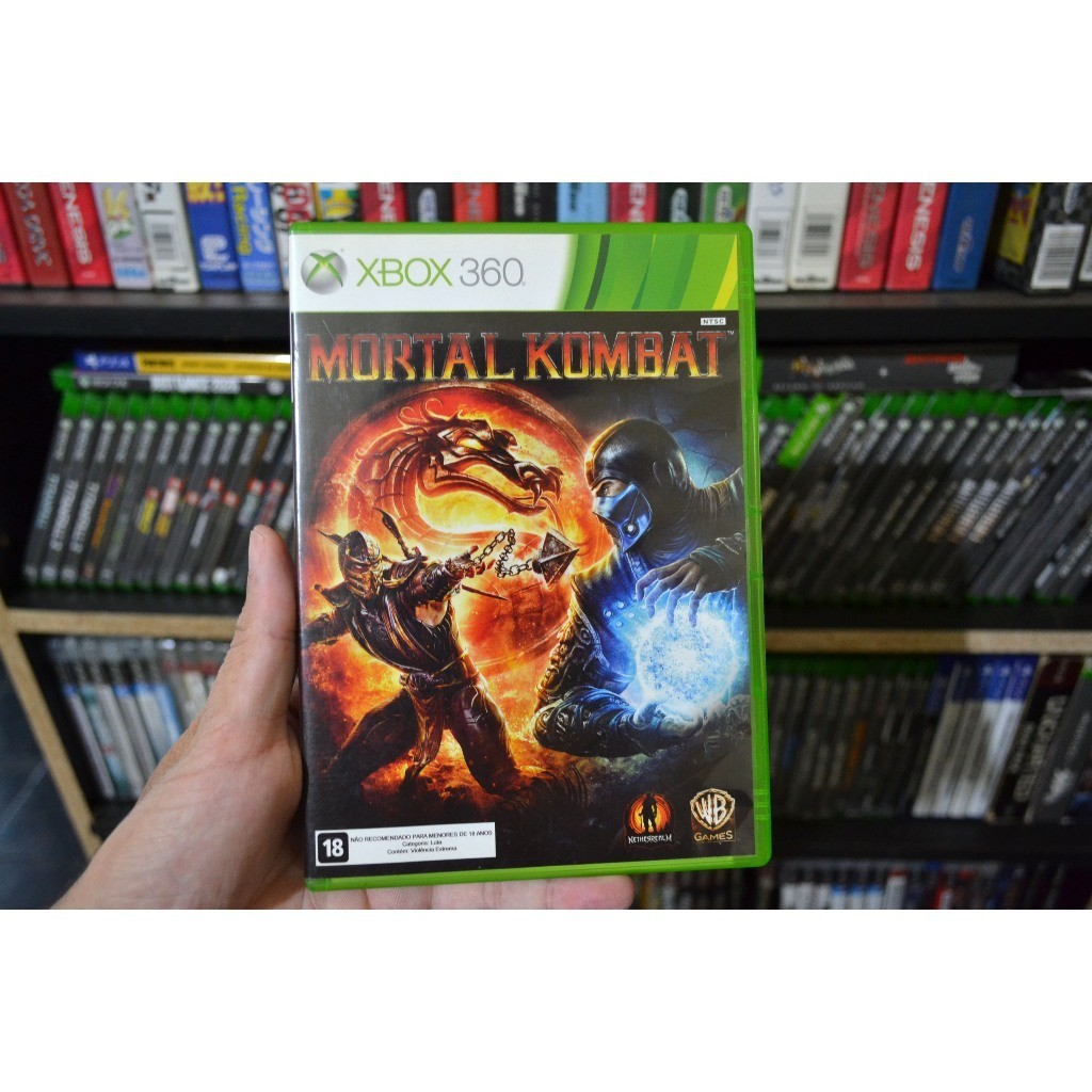 Mortal Kombat Xbox 360 Original Mídia Física | Shopee Brasil