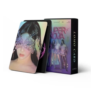 50-60pcs/box AESPA Holographic Photocards Armageddon 1st Album Supernova Laser Hologram Lomo Cards KARINA NINGNING WINTER GISELLE SOLO Kpop Postcards
