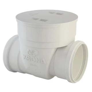 Válvula Retenção Esgoto Krona 100mm em Oferta na Shopee