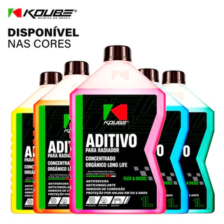 Aditivo Radiador Concentrado Orgânico Long Flex Diesel 1L KOUBE