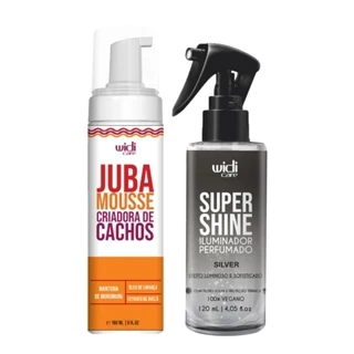 Kit Widi Care Mousse Cachos + Super Shine Silver Iluminador
