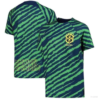 Camiseta Manga Curta Masculina De Futebol JS Brasil Folgada