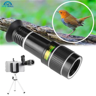 OM 20x Conjunto De Lentes De Telefoto Para Telefone Celular Câmera Externa HD Zoom Com Foco