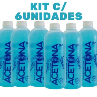 Kit C/6 Monaly Removedor Musa 500ml Cada