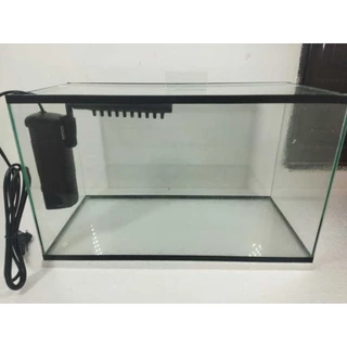 aquário de peixes grande e espaçoso 45x20x25 22 litros de alta qualidade
