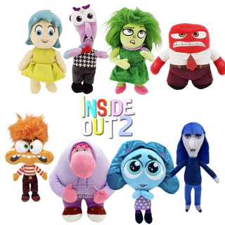 Desenho Animado Dentro Para Fora 2 Fúria Tristeza Nojeira Caráter Medo Peluche Suave Presente Crianças