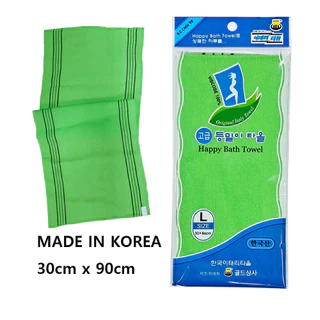 Toalha De Banho Esfoliante Coreana Tamanho Grande E Longa/Verde 1pc/Itália
