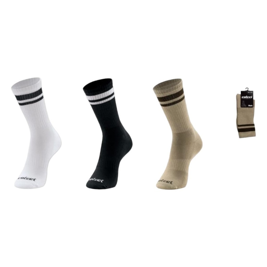 Meia Esportiva Cano Longo de Algodão Masculino Colcci CL2.15