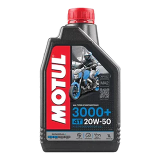 Óleo Motul 3000 20w50 4t Mineral Api Sl, Jaso Ma2 - 1 Litro