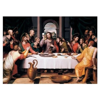 Quebra cabeça Puzzle 1000 Peças Santa Ceia 01393 - Grow