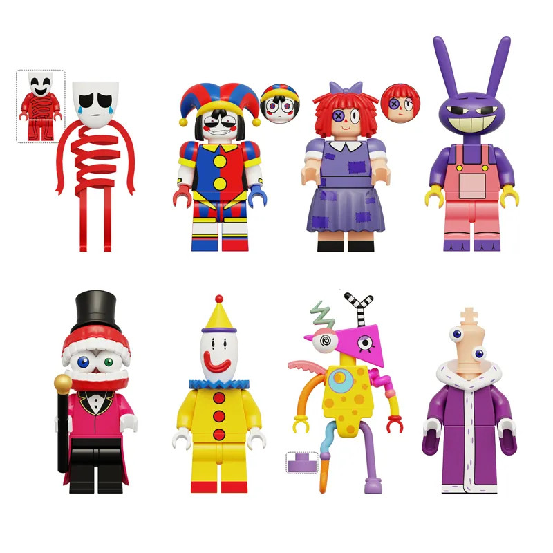 The Amazing Digital Circus Action Figure Gangle Ragatha Kaufmo Pomni ...