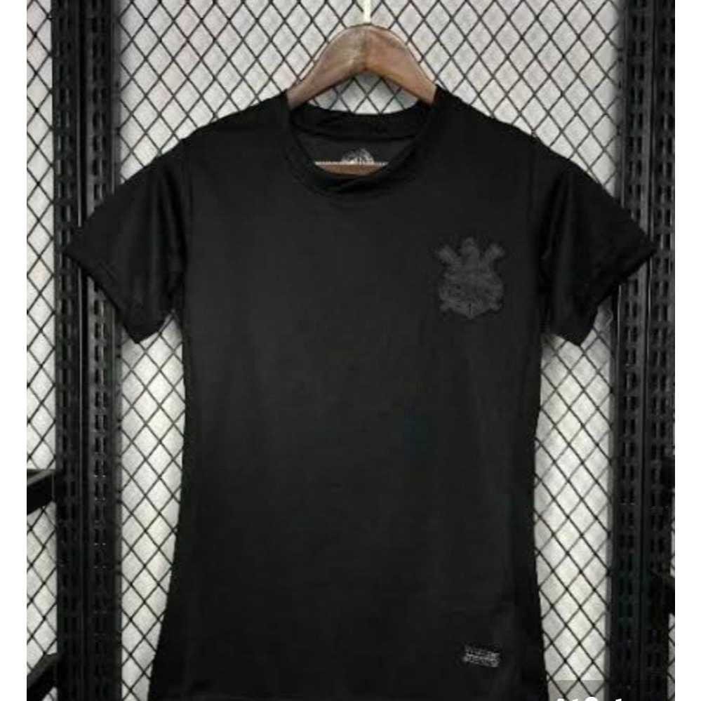 ENTREGA RAPIDA CAMISA BABY LOOK DO CORINTHIANS BLACKOUT 2026