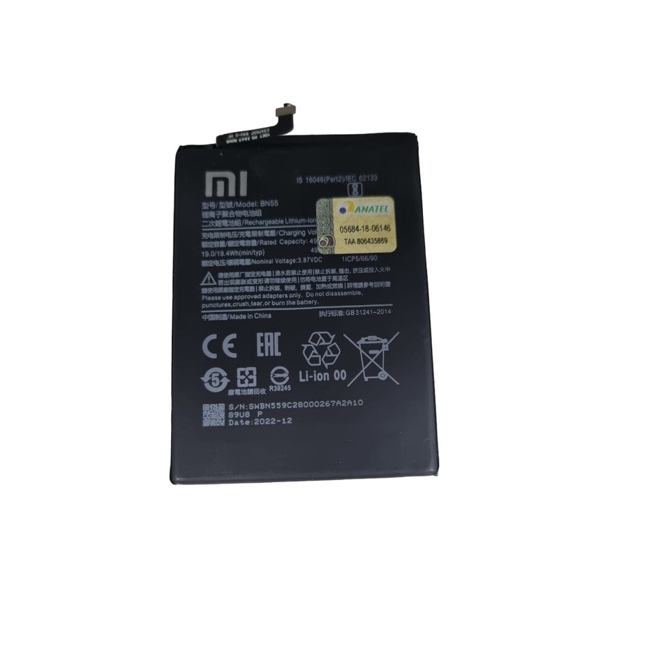 Bateria Bn55 Redmi Note 9s Orig Nova +garantia